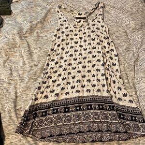 Boho elephant sundress